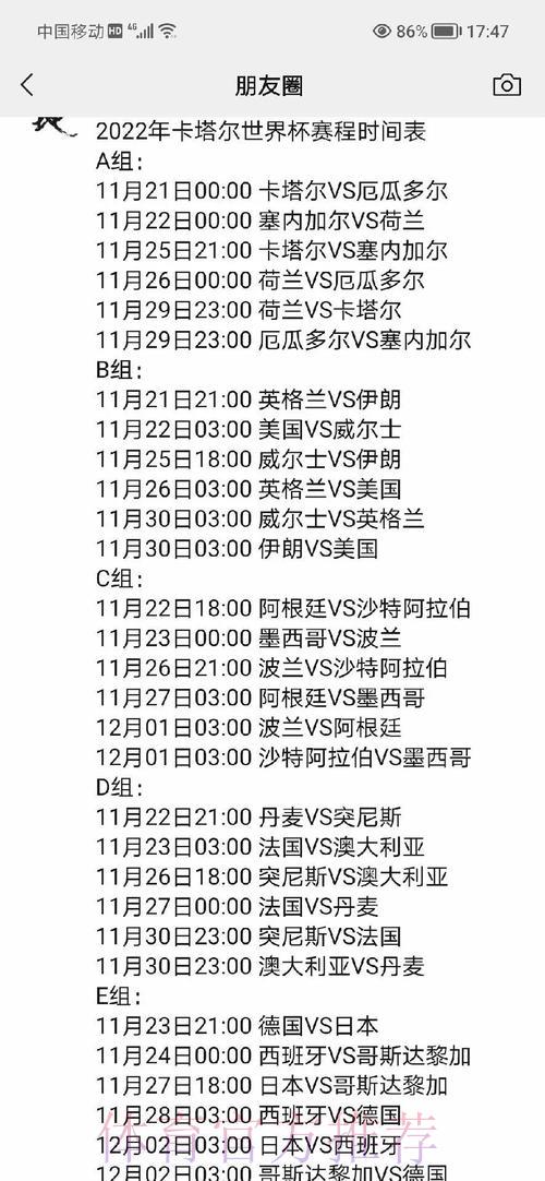 世界杯官网实时比分查询与赛程推送全面解析